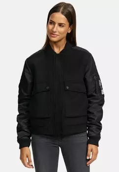 Куртка-бомбер Navahoo, черный