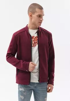 Куртка-бомбер Ombre, бордовый