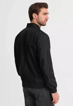 Куртка-бомбер Ombre, черный