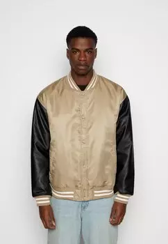Куртка-бомбер ONSCHRIS VARSITY JACKET Only & Sons, песочный