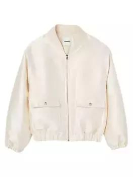 Куртка-бомбер оверсайз Sandro, цвет natural