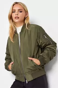 Куртка бомбер PixieGirl Petite, зеленый