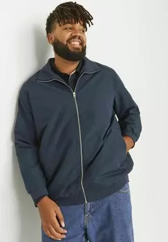 Куртка-бомбер PLUS SIZE Jack & Jones, темно-синий