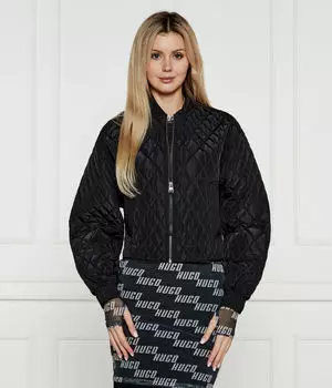 Куртка-Бомбер полная-1 Relaxed fit Hugo, черный