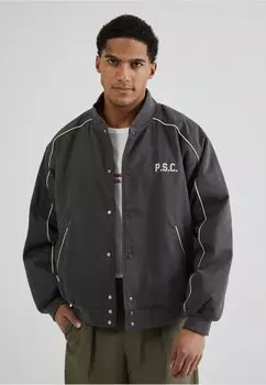 Куртка-бомбер PROHIBITED, серый