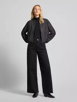 Куртка-бомбер прямого кроя с отделкой пайетками s.Oliver RED LABEL, антрацит