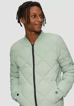 Куртка-бомбер QS, зеленый