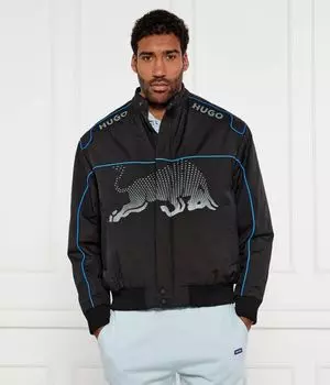 Куртка-Бомбер рб Regular fit Hugo, черный