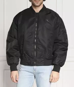 Куртка-Бомбер Regular fit Calvin Klein Jeans, черный