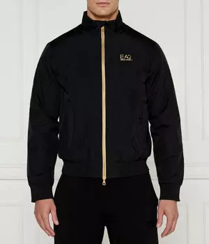 Куртка-Бомбер Regular fit Ea7, черный