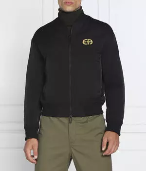 Куртка-Бомбер Regular fit Emporio Armani, черный