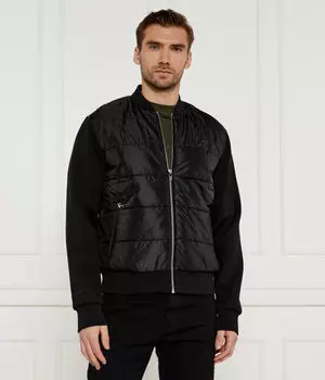 Куртка-Бомбер Regular fit Karl Lagerfeld, черный