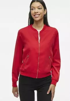 Куртка-бомбер REISSVERSCHLUSS VILA, красный