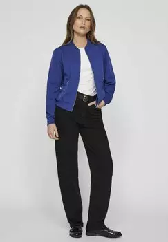 Куртка-бомбер REISSVERSCHLUSS VILA, синий