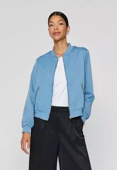 Куртка-бомбер REISSVERSCHLUSS VILA, темно-синий