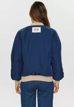 Куртка-бомбер REVERSABLE Nmph, темно-синий