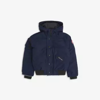 Куртка-бомбер rundle с капюшоном 7-16 лет Canada Goose, синий