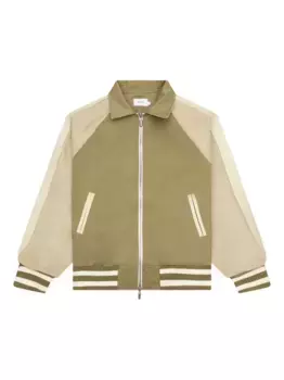 Куртка-бомбер с аппликацией логотипа RHUDE, зеленый