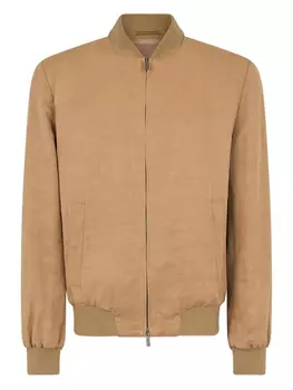 Куртка-бомбер с бейсбольным воротником Boglioli, нейтральный