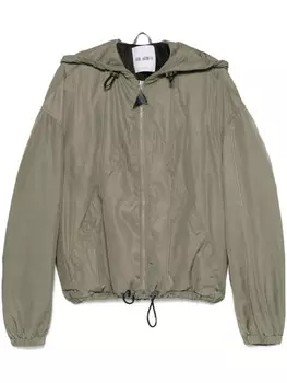 Куртка-бомбер с капюшоном Attico The Attico, зеленый