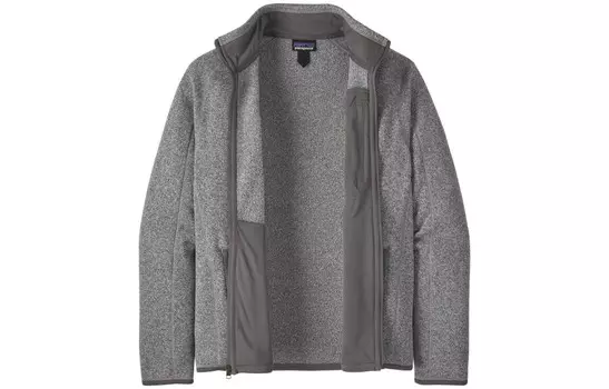 Куртка-бомбер с контрастным логотипом Patagonia, голубой