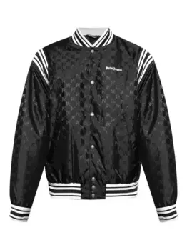 Куртка-бомбер с логотипом PALM ANGELS, черный