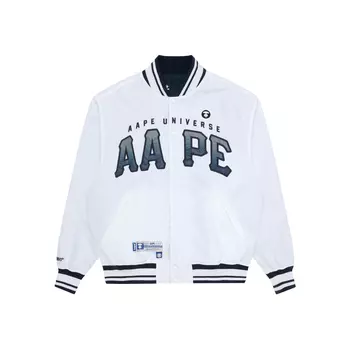 Куртка-бомбер с нашивкой-логотипом Aape, White WHX