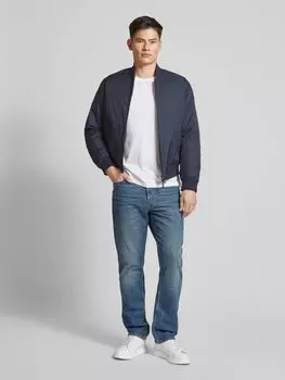 Куртка-бомбер с воротником-стойкой Emporio Armani