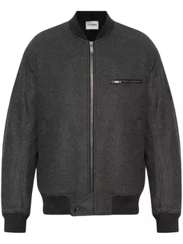 Куртка-бомбер с вышивкой Iceberg, серый