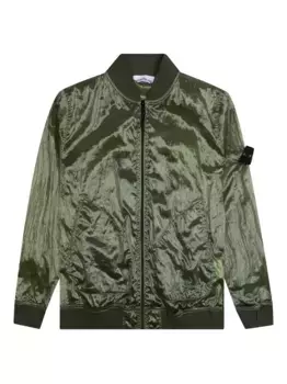 Куртка-бомбер с значком компаса Stone Island, зеленый