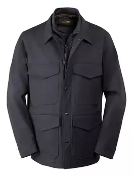 Куртка-бомбер Sander Moorer, синий