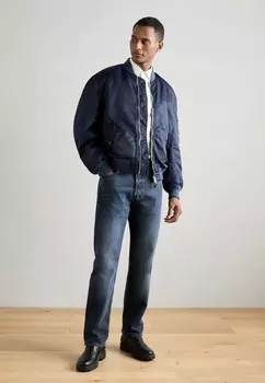 Куртка-бомбер Schott, темно-синий