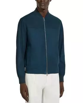 Куртка-бомбер Secondskin Zegna, синий