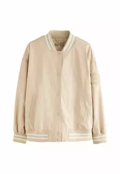 Куртка-бомбер Self., бежевый