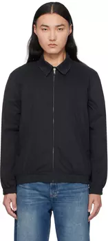 Куртка-бомбер «Синяя Гилберт» A.P.C., темно-синий