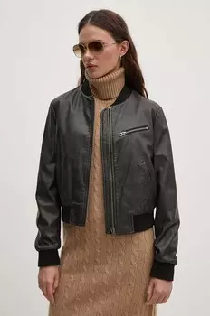 Куртка-бомбер Sisley, черный