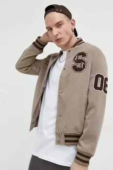 Куртка-бомбер Sixth June, бежевый