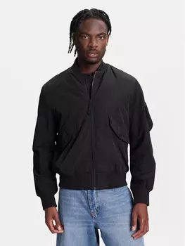 Куртка-Бомбер стандартный крой 2ZPSUN06G United Colors Of Benetton, черный