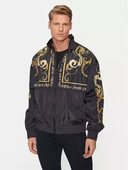Куртка-Бомбер стандартный крой 77GAS411 Versace Jeans Couture, черный