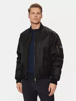 Куртка-Бомбер стандартный крой M5RL81 WHAA2 Guess Jeans, черный