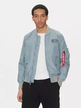 Куртка-Бомбер стандартный крой MA-1 TTC Two Tone 126101 Alpha Industries, синий