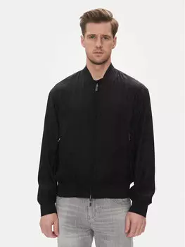 Куртка-Бомбер стандартный крой XM000390 AF13170 FC039 Armani Exchange, черный