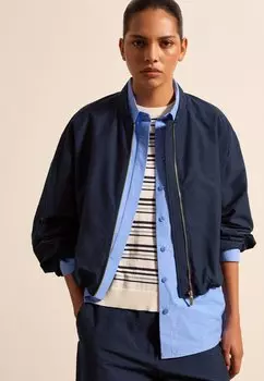 Куртка-бомбер Stefanel, синий