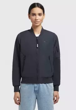 Куртка-бомбер STENCE khujo, темно-серый