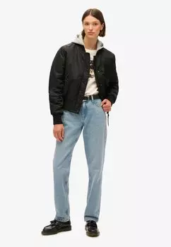 Куртка-бомбер Superdry, черный