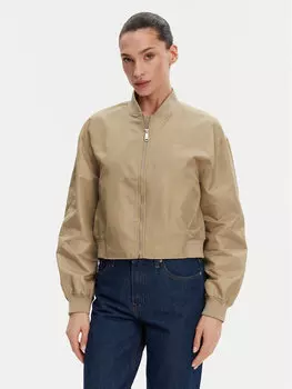 Куртка-Бомбер свободного кроя Hero LV047B528G Calvin Klein Jeans, бежевый