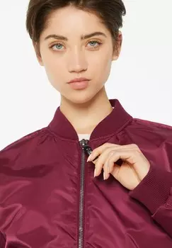 Куртка-бомбер TAY-LOR PRINTED Harlem Soul, фиолетовый