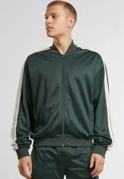Куртка-бомбер TENNIS CORE - Zip-up sweatshirt Urban Classics, темно-зеленый