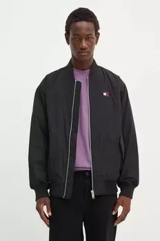 Куртка-бомбер Tommy Jeans, черный