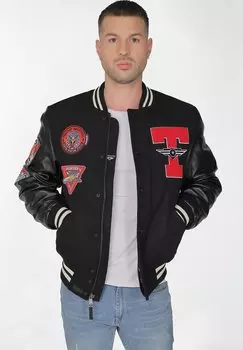 Куртка бомбер TOP GUN, черный